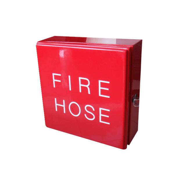 Fiber glass fire hose cabinets